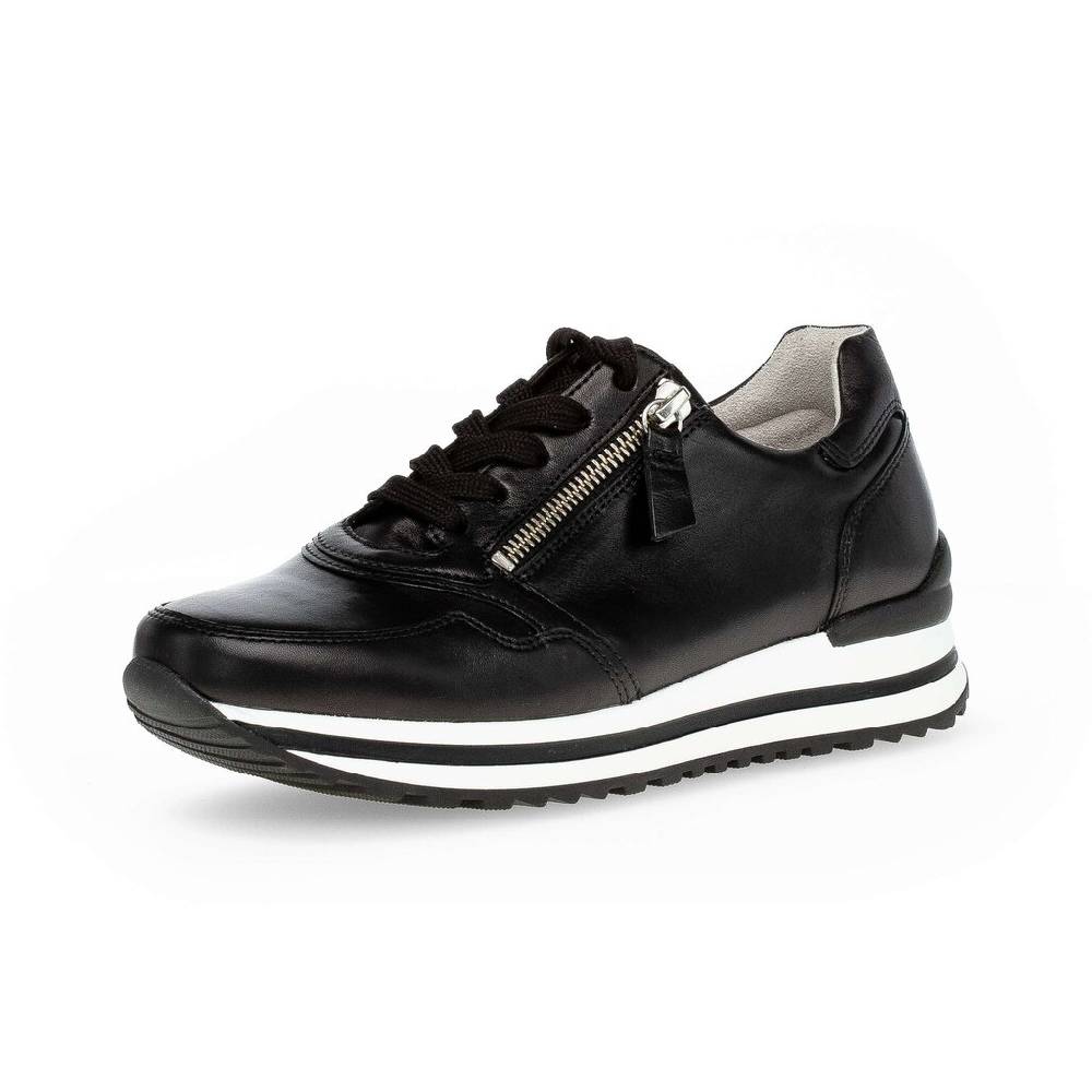 Pius Gabor Sneaker Low Schwarz