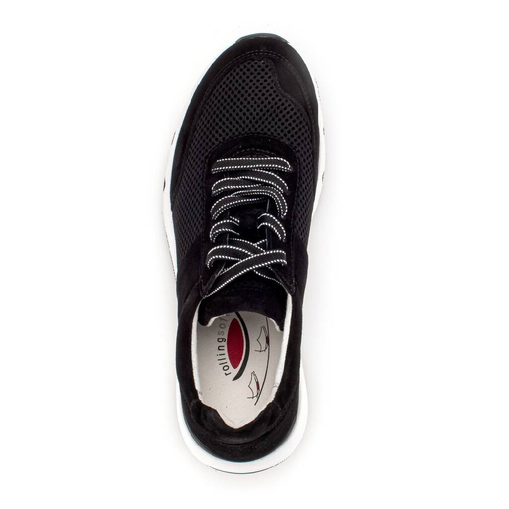Pius Gabor Sneaker Low Schwarz