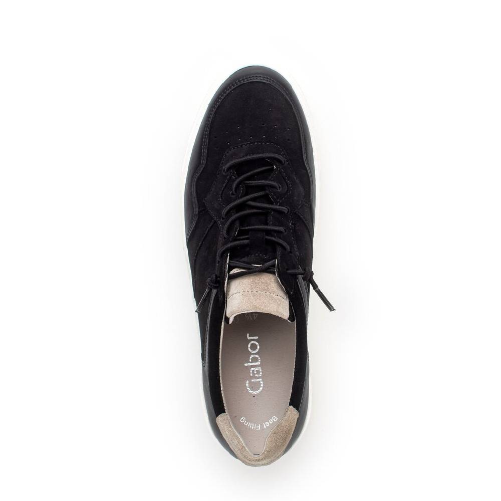 Pius Gabor Sneaker Low Schwarz