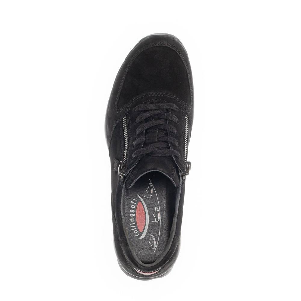 Pius Gabor Sneaker Low Schwarz