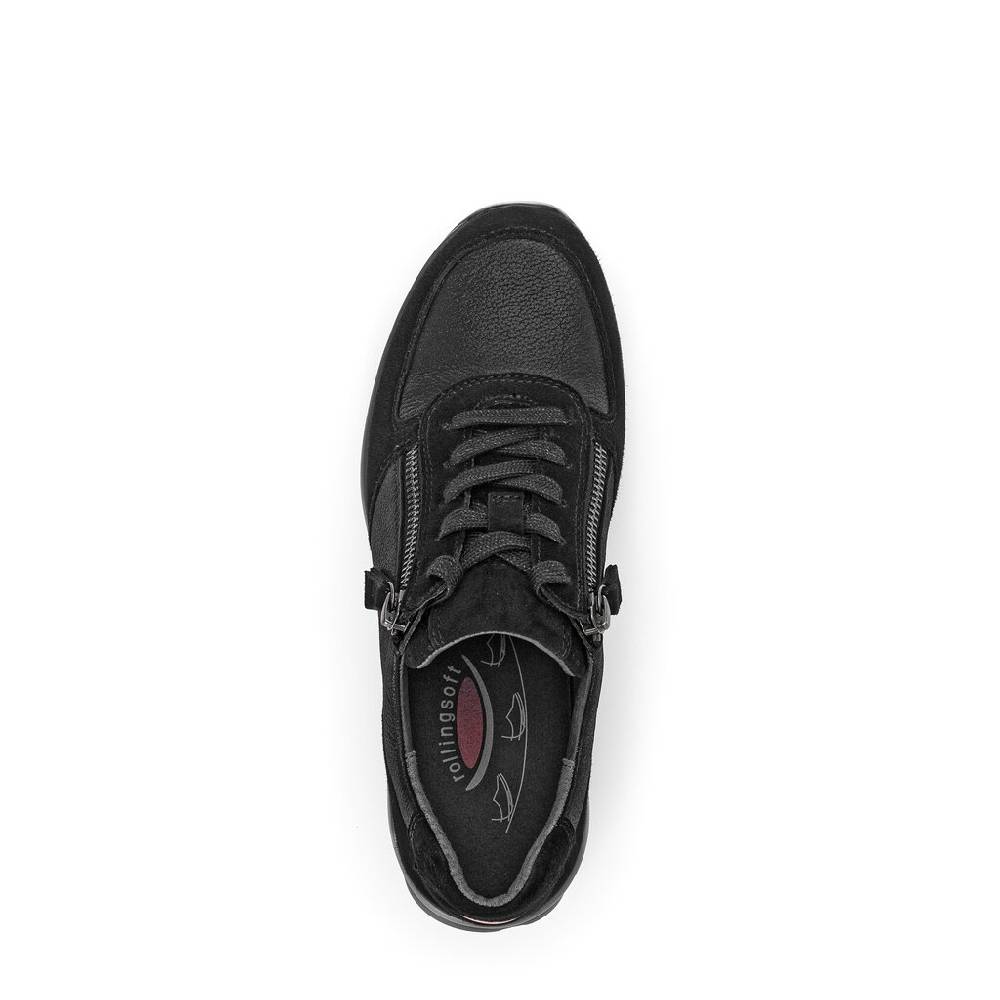 Pius Gabor Sneaker Low Schwarz