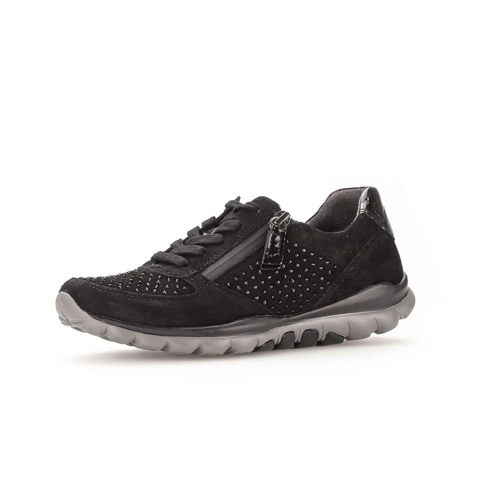 Pius Gabor Sneaker Low Schwarz