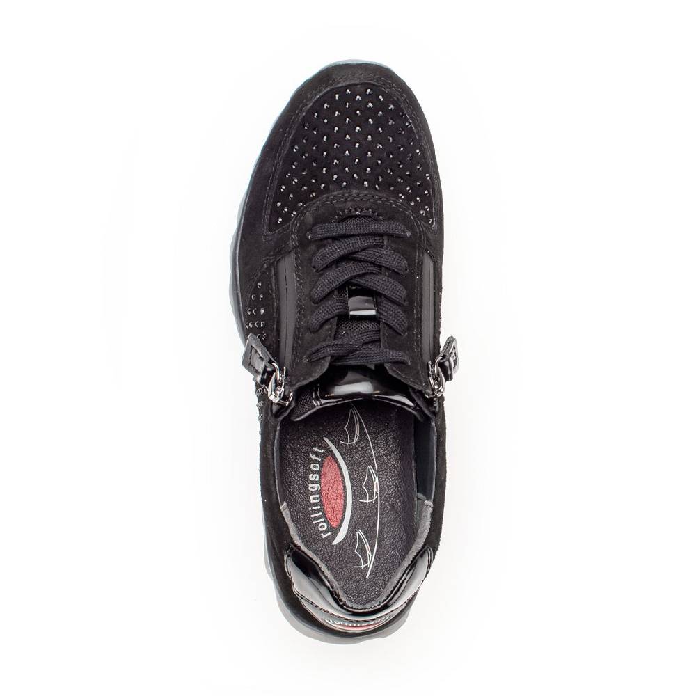 Pius Gabor Sneaker Low Schwarz