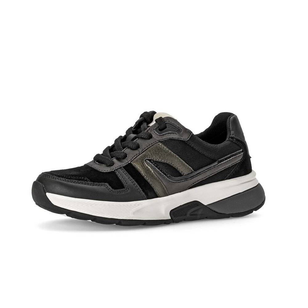 Pius Gabor Sneaker Low Schwarz