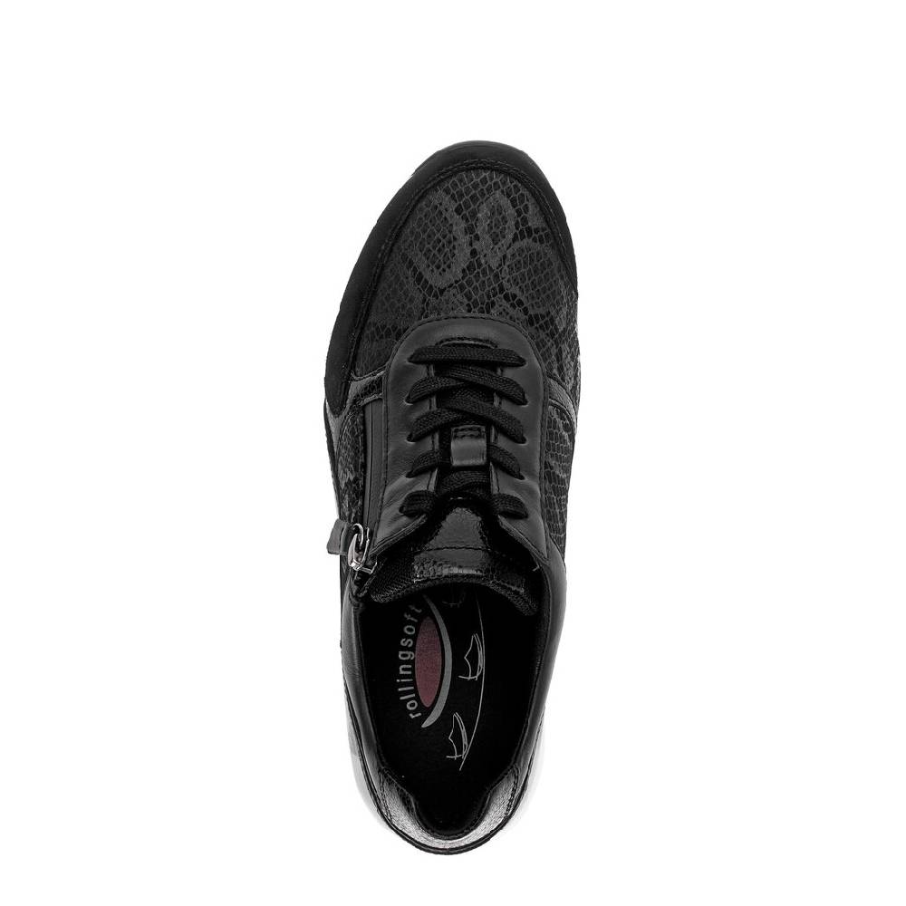 Pius Gabor Sneaker Low Schwarz
