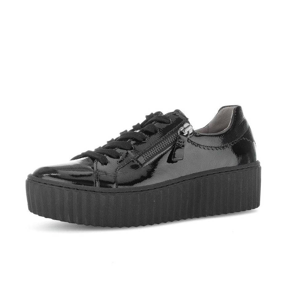 Pius Gabor Sneaker Low Schwarz