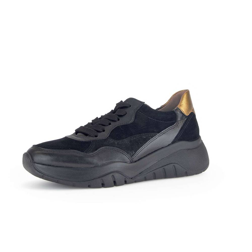 Pius Gabor Sneaker Low Schwarz