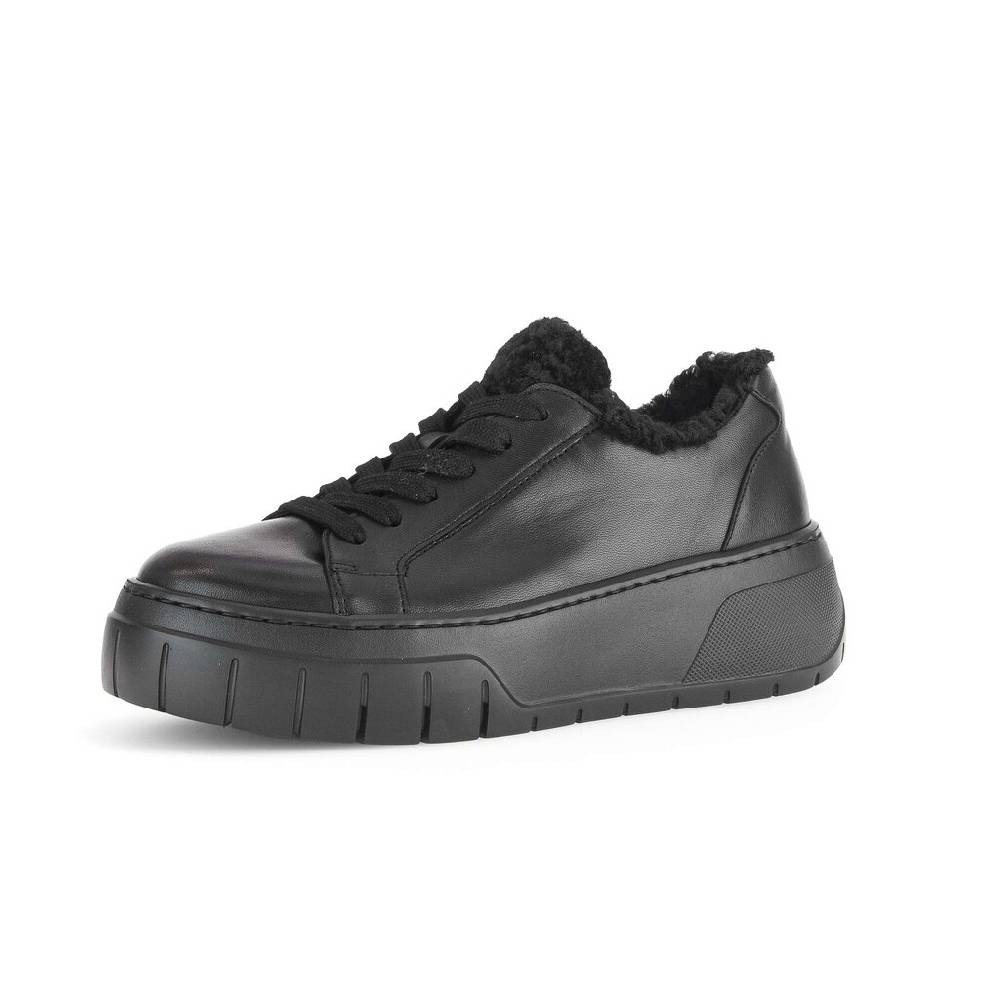 Pius Gabor Sneaker Low Schwarz