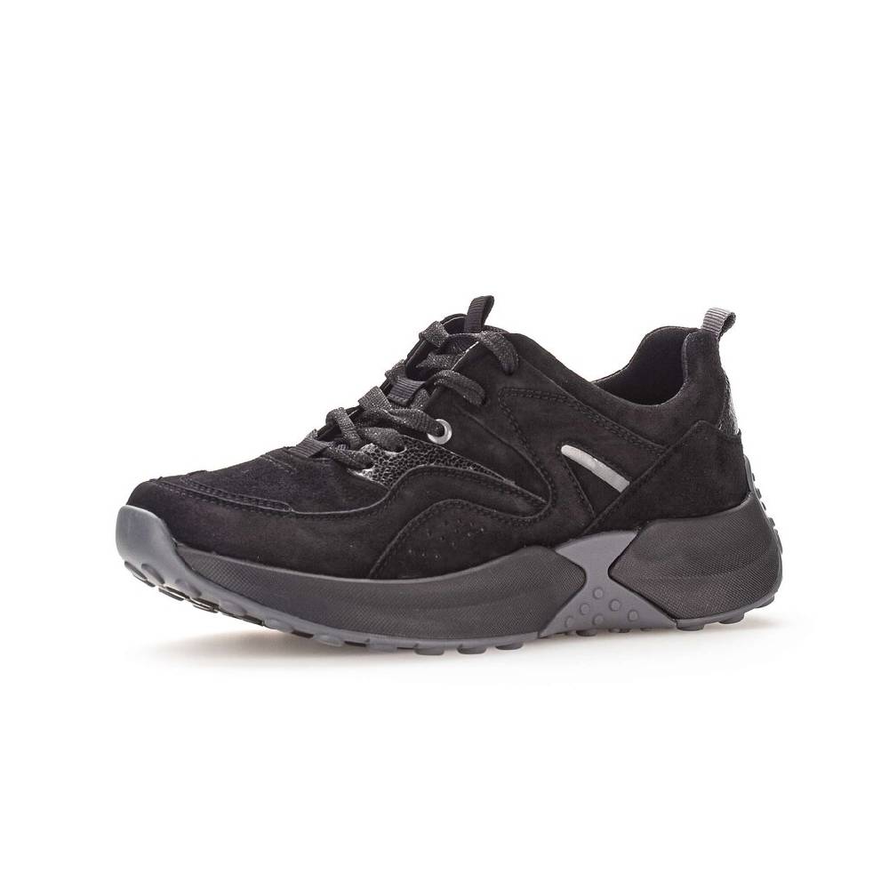 Pius Gabor Sneaker Low Schwarz