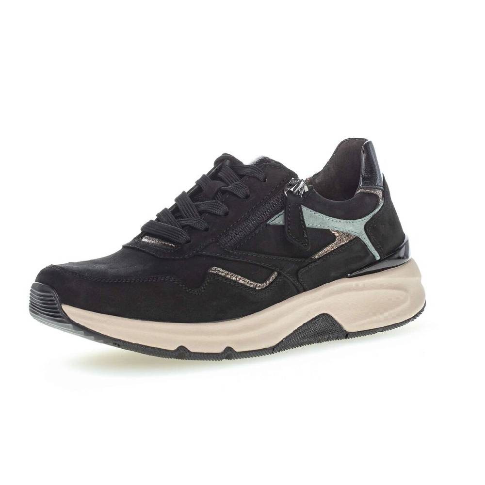 Pius Gabor Sneaker Low Schwarz