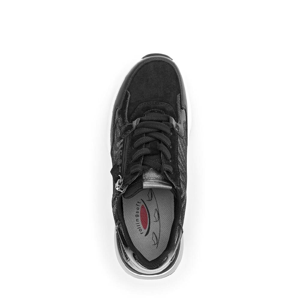 Pius Gabor Sneaker Low Schwarz