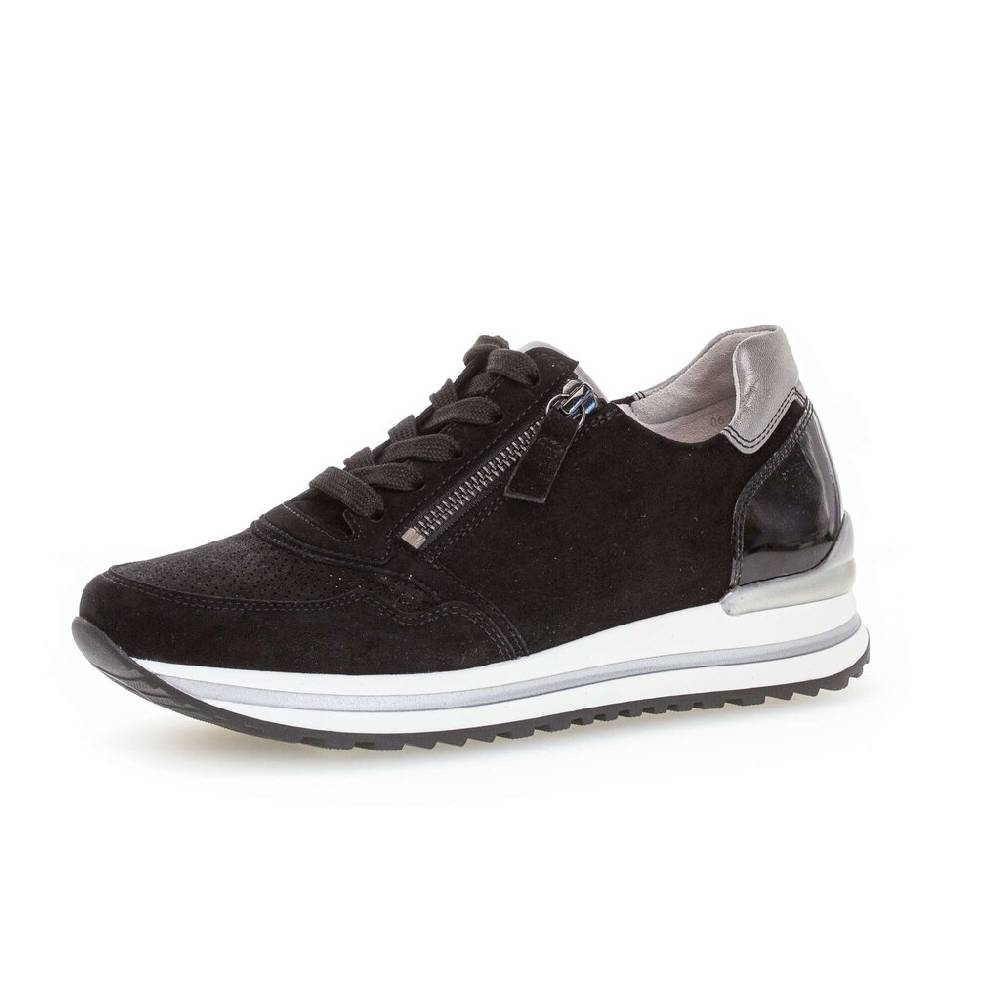 Pius Gabor Sneaker Low Schwarz