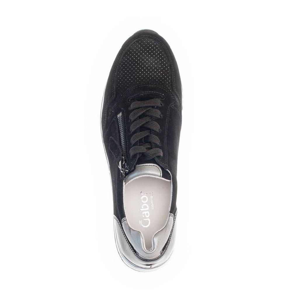 Pius Gabor Sneaker Low Schwarz