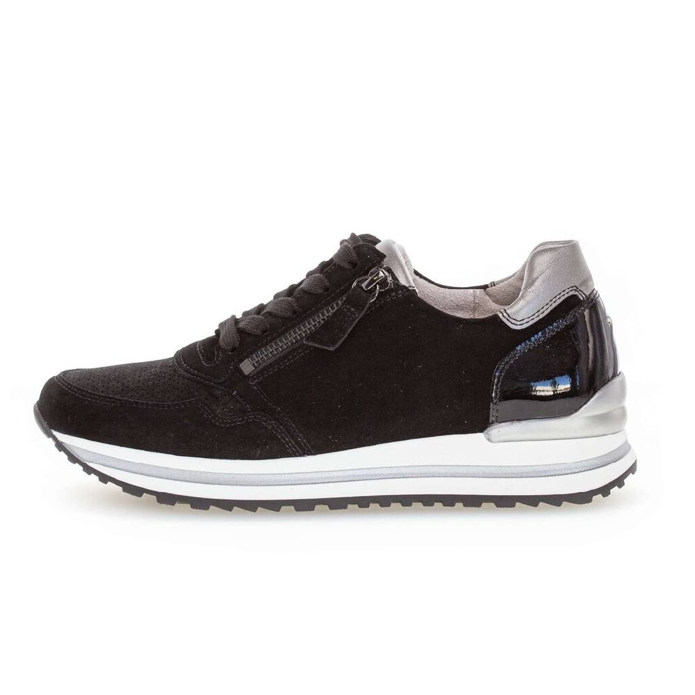 Pius Gabor Sneaker Low Schwarz