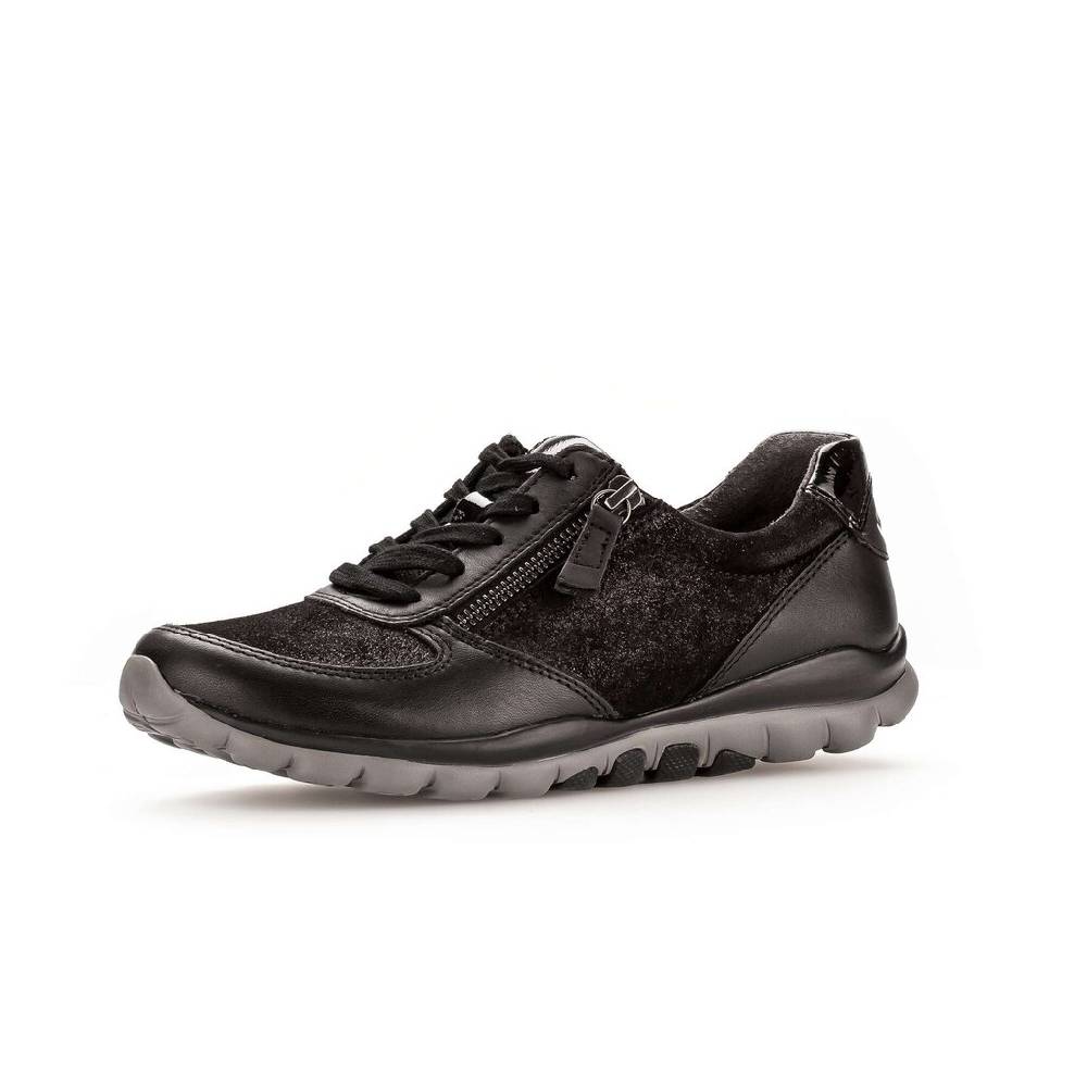 Pius Gabor Sneaker Low Schwarz