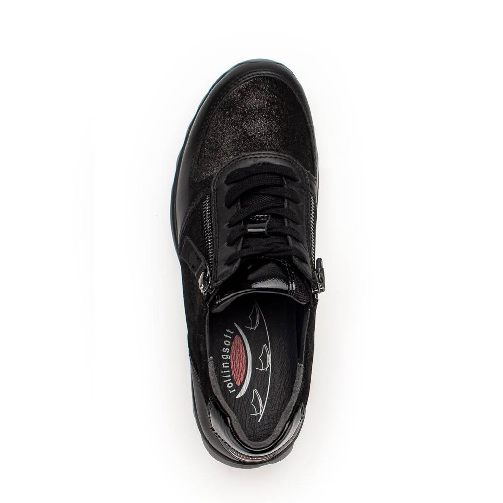 Pius Gabor Sneaker Low Schwarz