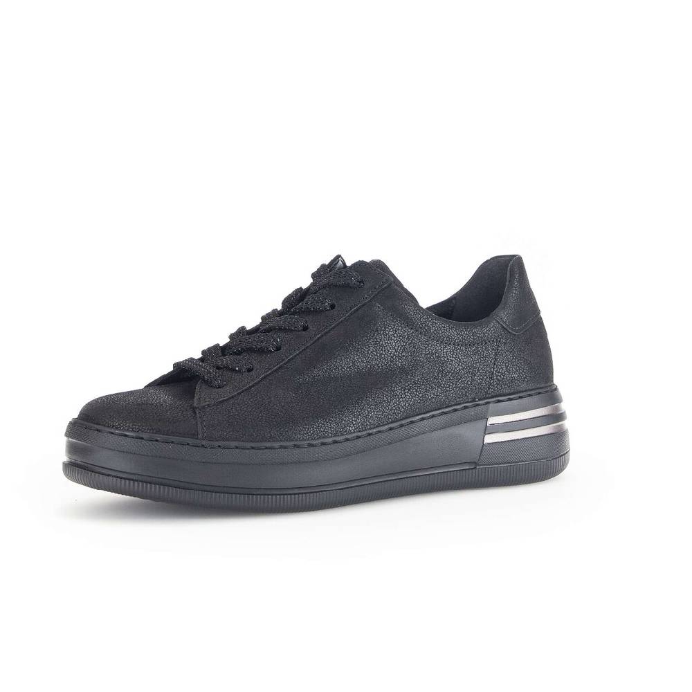 Pius Gabor Sneaker Low Schwarz