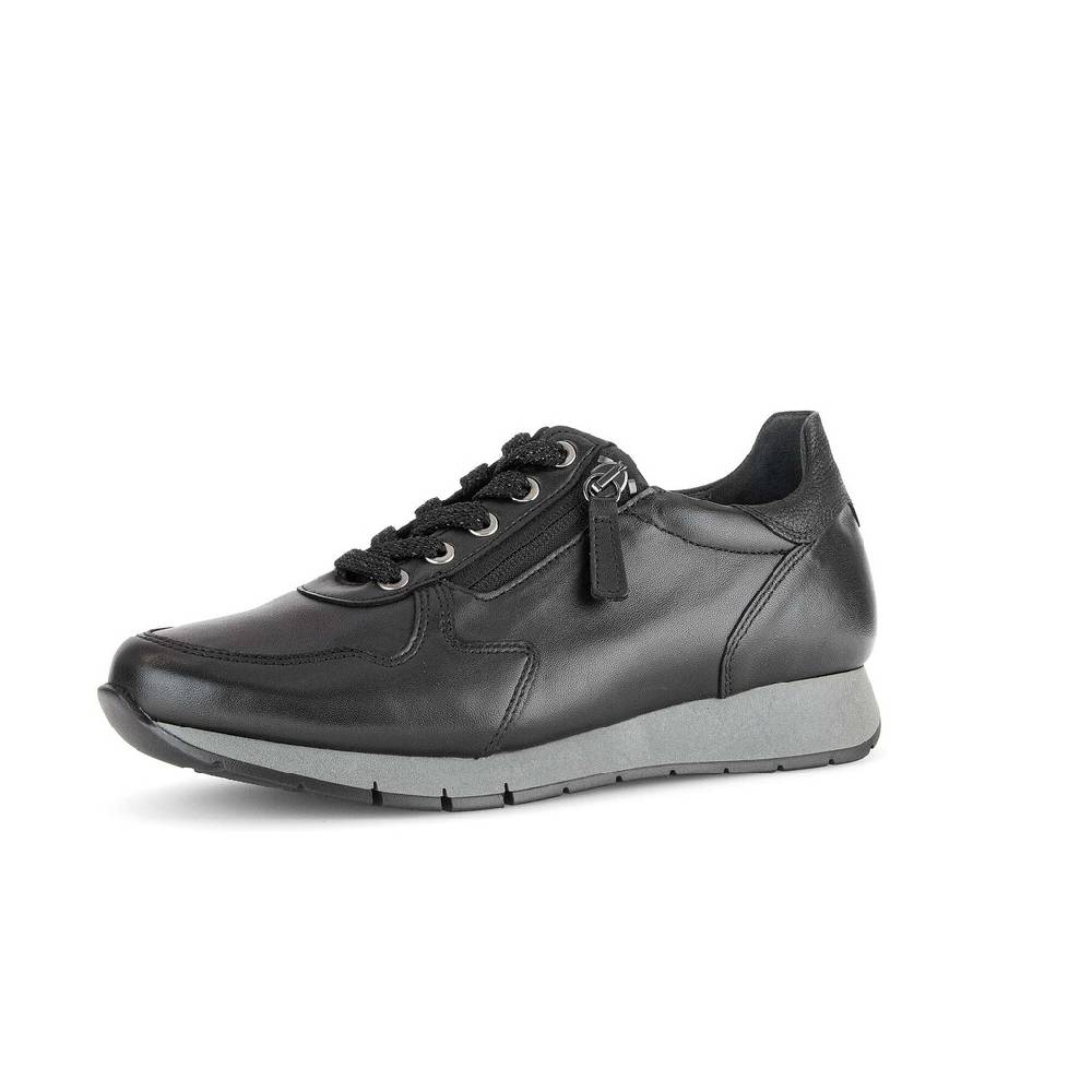 Pius Gabor Sneaker Low Schwarz