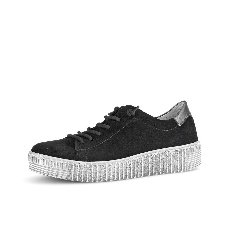 Pius Gabor Sneaker Low Schwarz