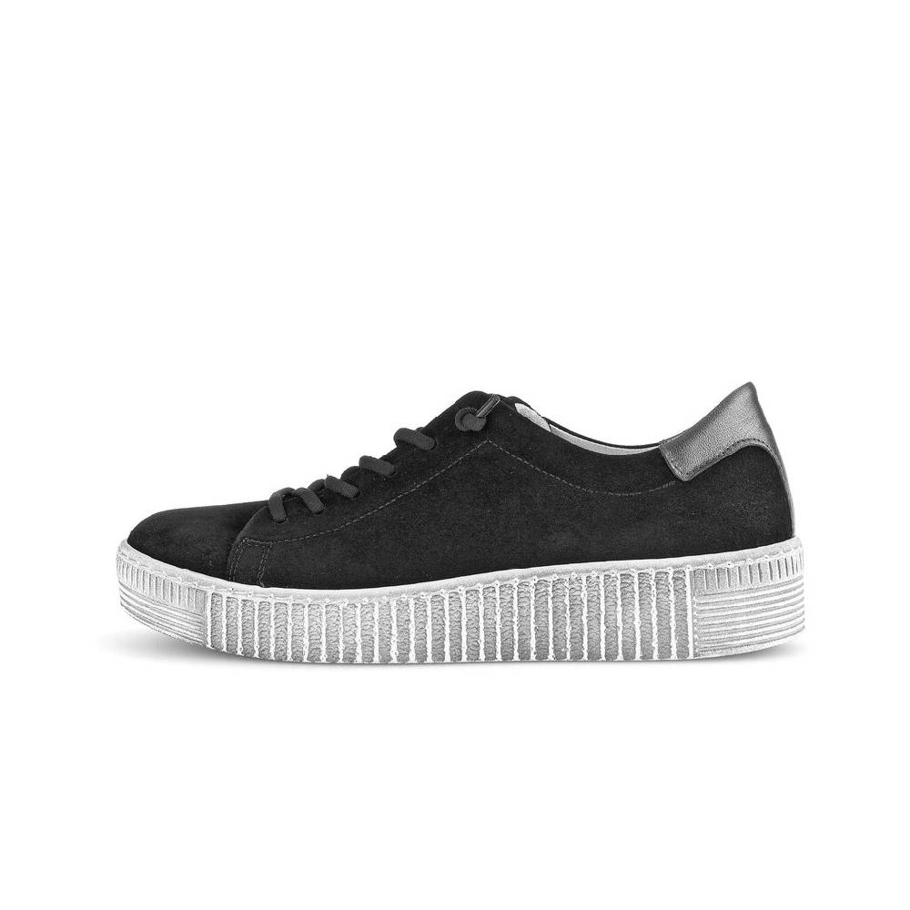 Pius Gabor Sneaker Low Schwarz