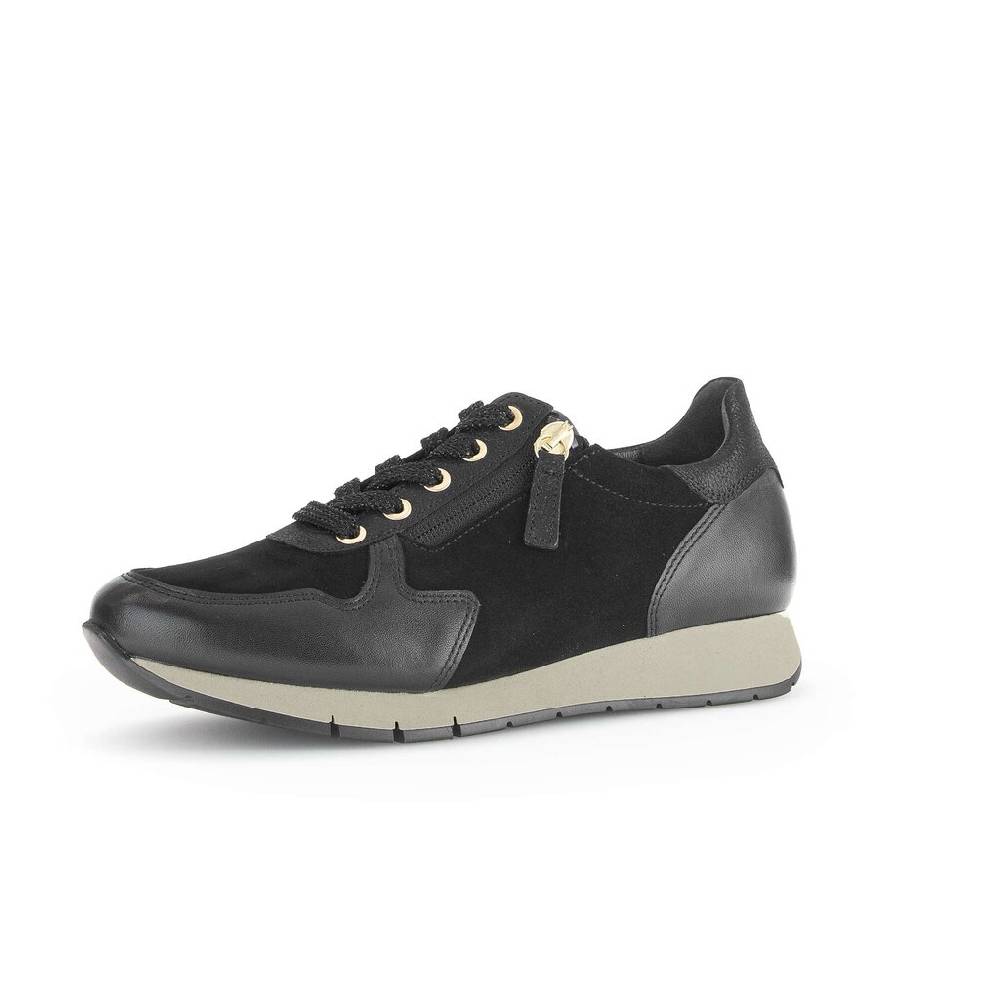 Pius Gabor Sneaker Low Schwarz