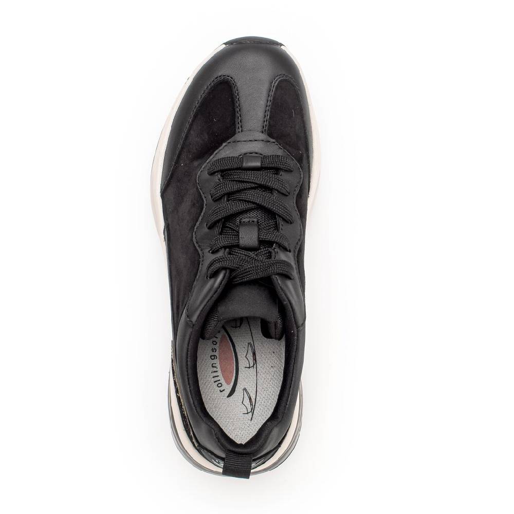 Pius Gabor Sneaker Low Schwarz