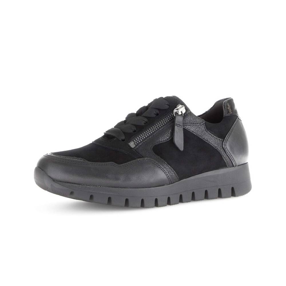 Pius Gabor Sneaker Low Schwarz
