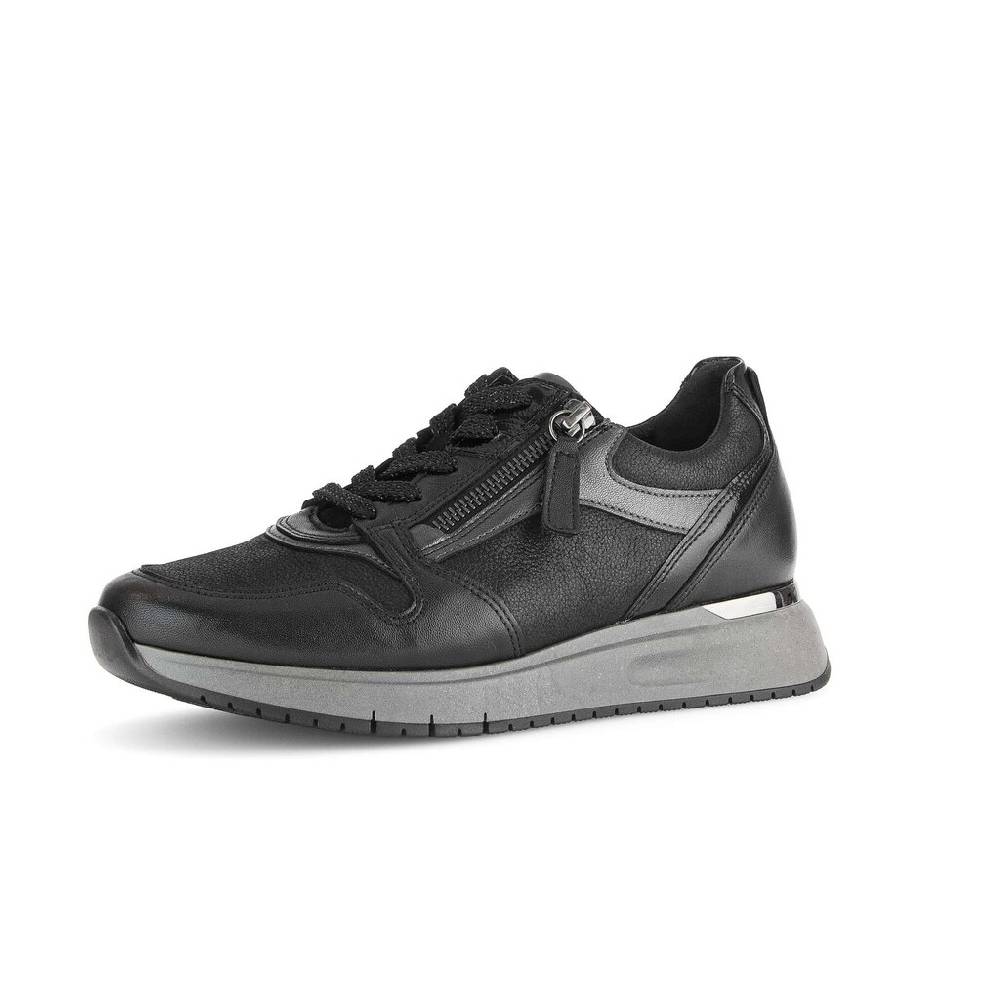 Pius Gabor Sneaker Low Schwarz