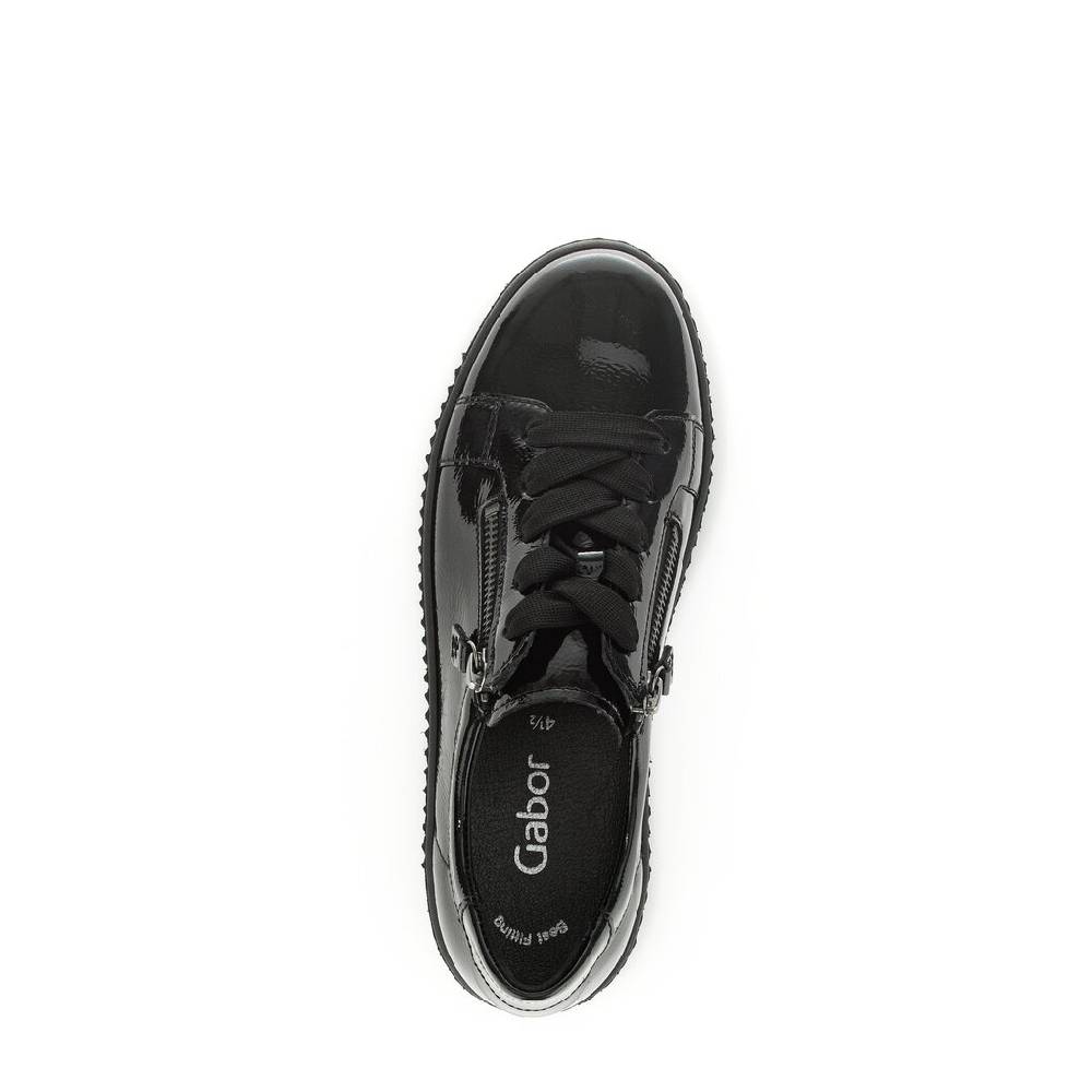 Pius Gabor Sneaker Low Schwarz