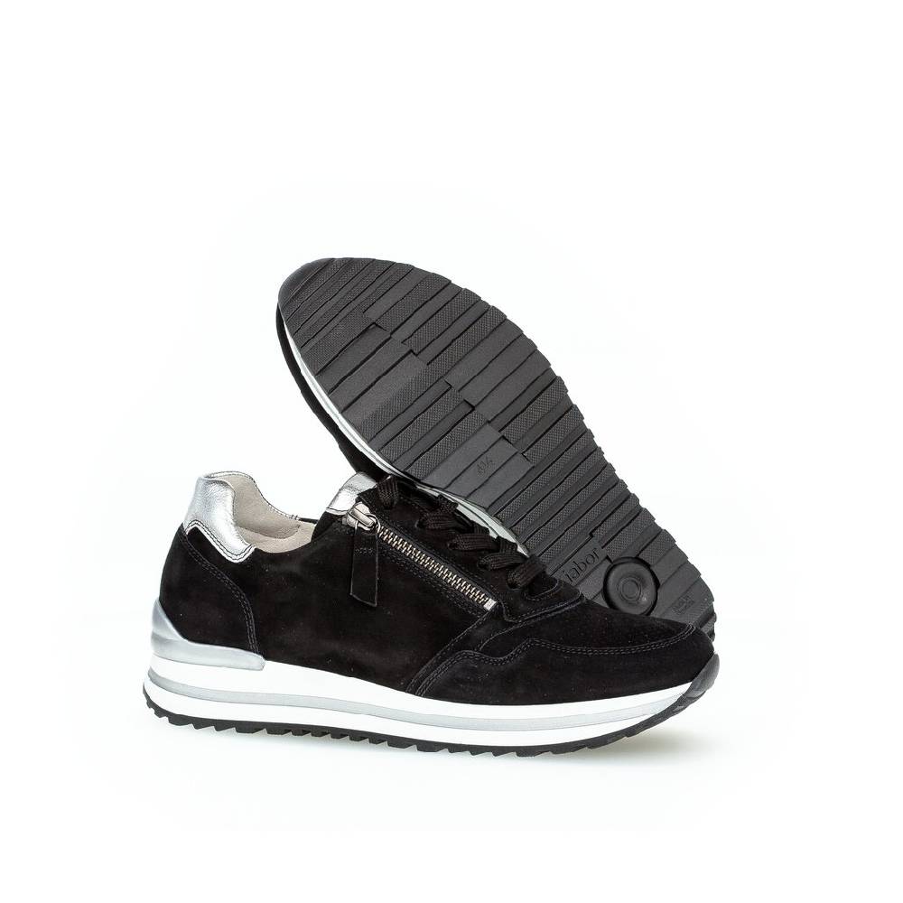 Pius Gabor Sneaker Low Schwarz