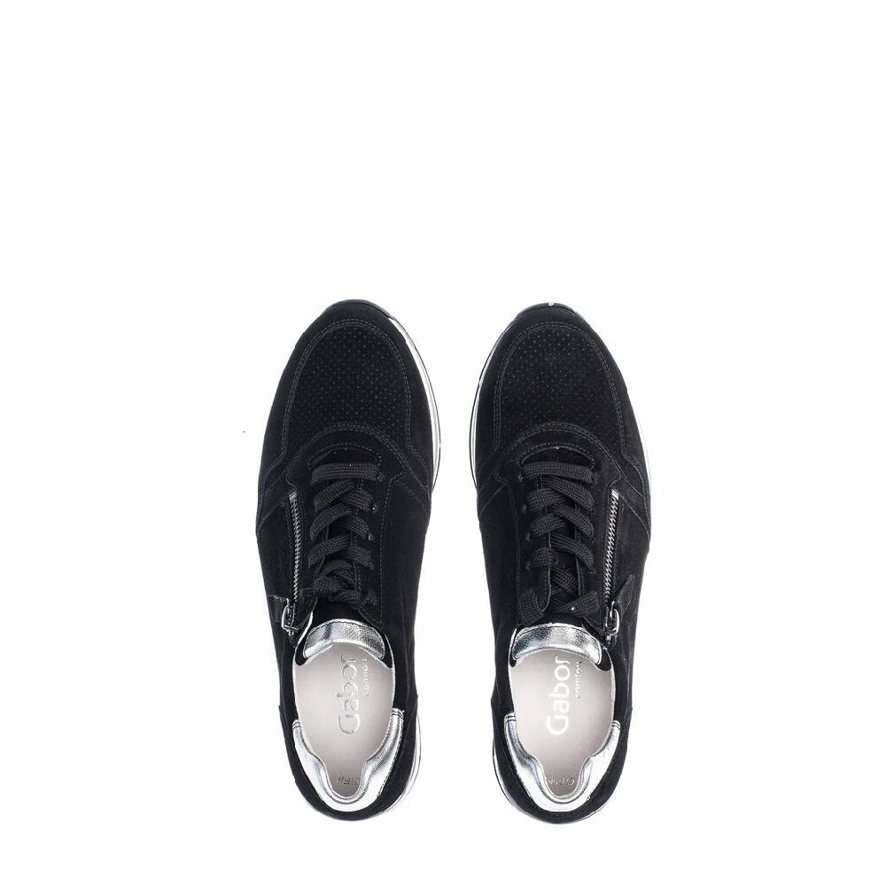 Pius Gabor Sneaker Low Schwarz