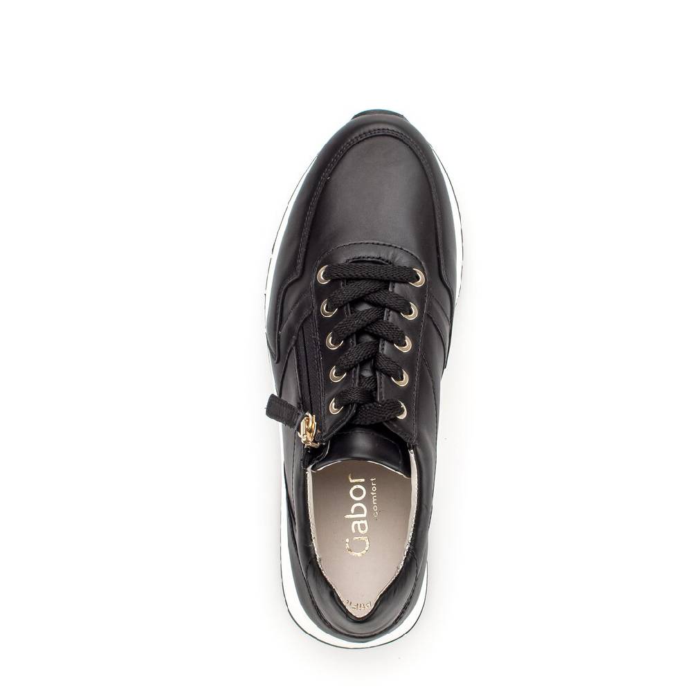Pius Gabor Sneaker Low Schwarz