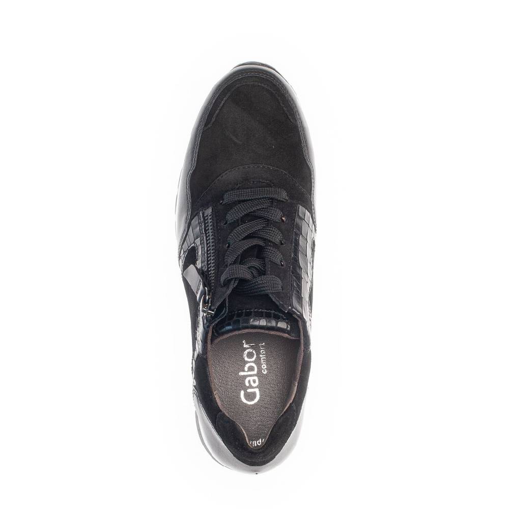 Pius Gabor Sneaker Low Schwarz