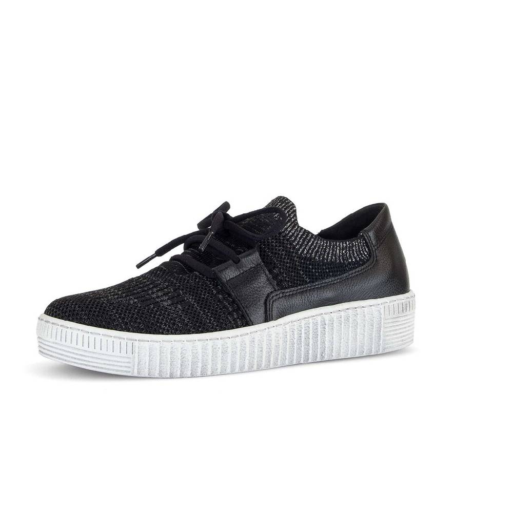 Pius Gabor Sneaker Low Schwarz
