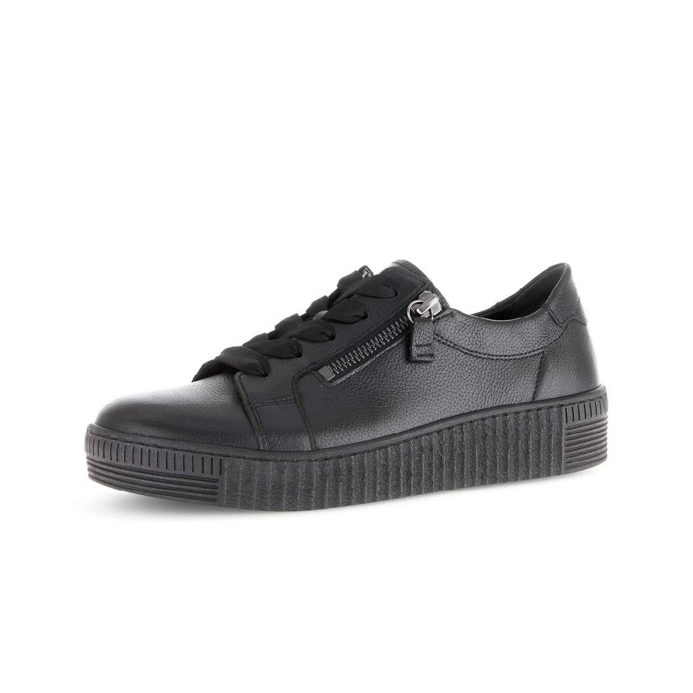 Pius Gabor Sneaker Low Schwarz