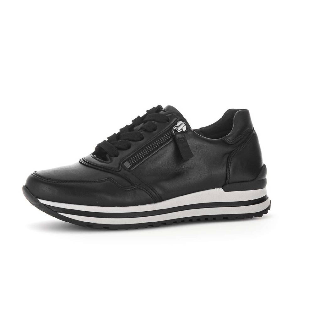 Pius Gabor Sneaker Low Schwarz