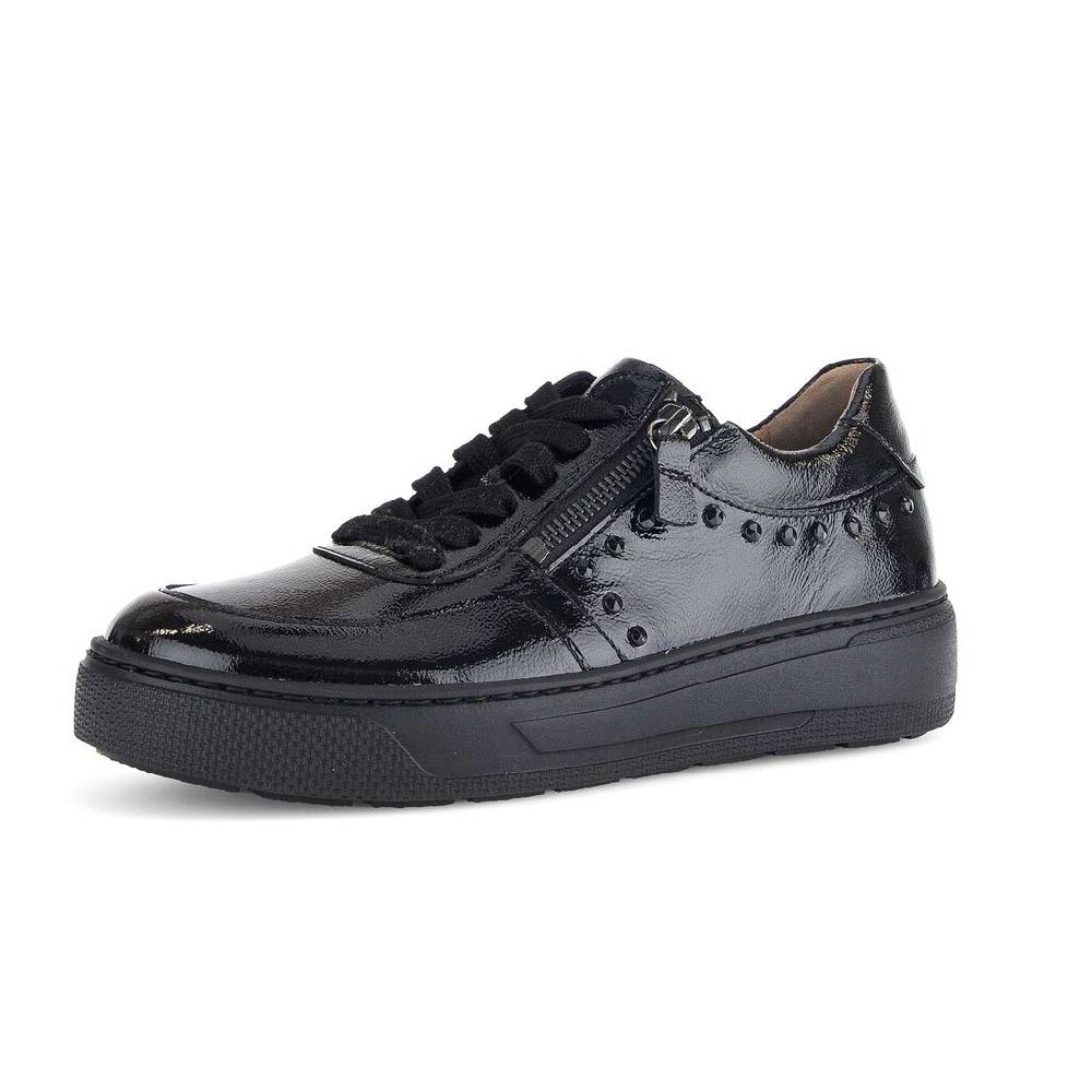 Pius Gabor Sneaker Low Schwarz