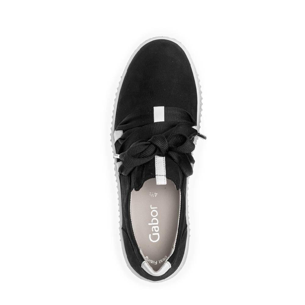 Pius Gabor Sneaker Low Schwarz