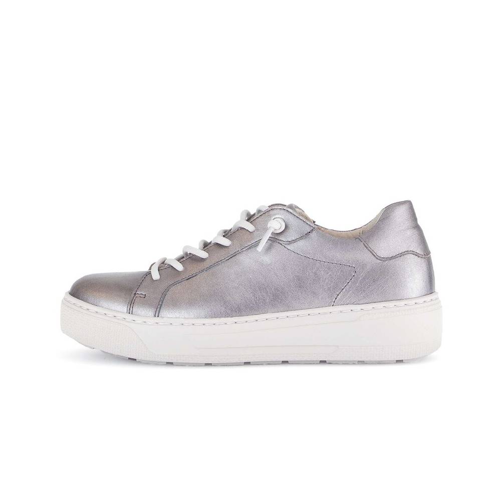 Pius Gabor Sneaker low silber