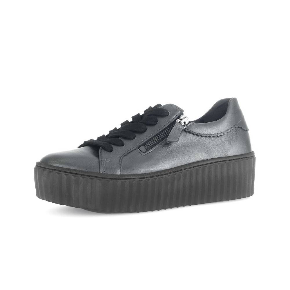 Pius Gabor Sneaker Low Silber