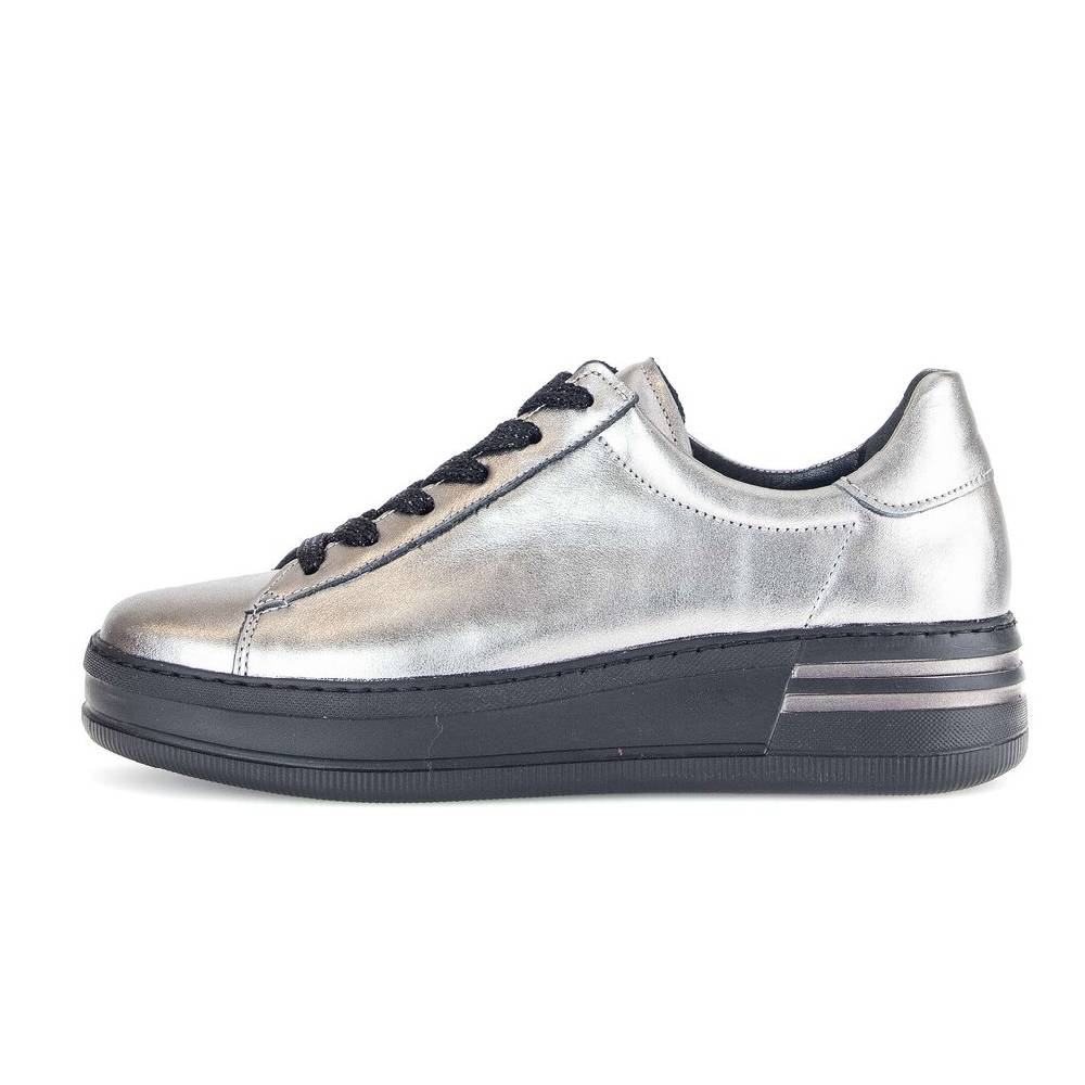 Pius Gabor Sneaker low silber