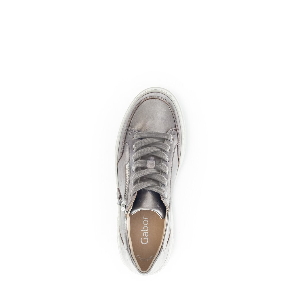 Pius Gabor Sneaker Low Silber