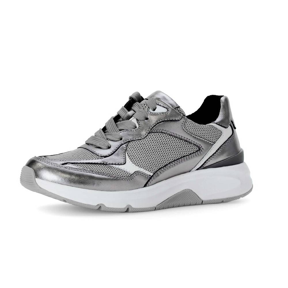 Pius Gabor Sneaker Low Silber