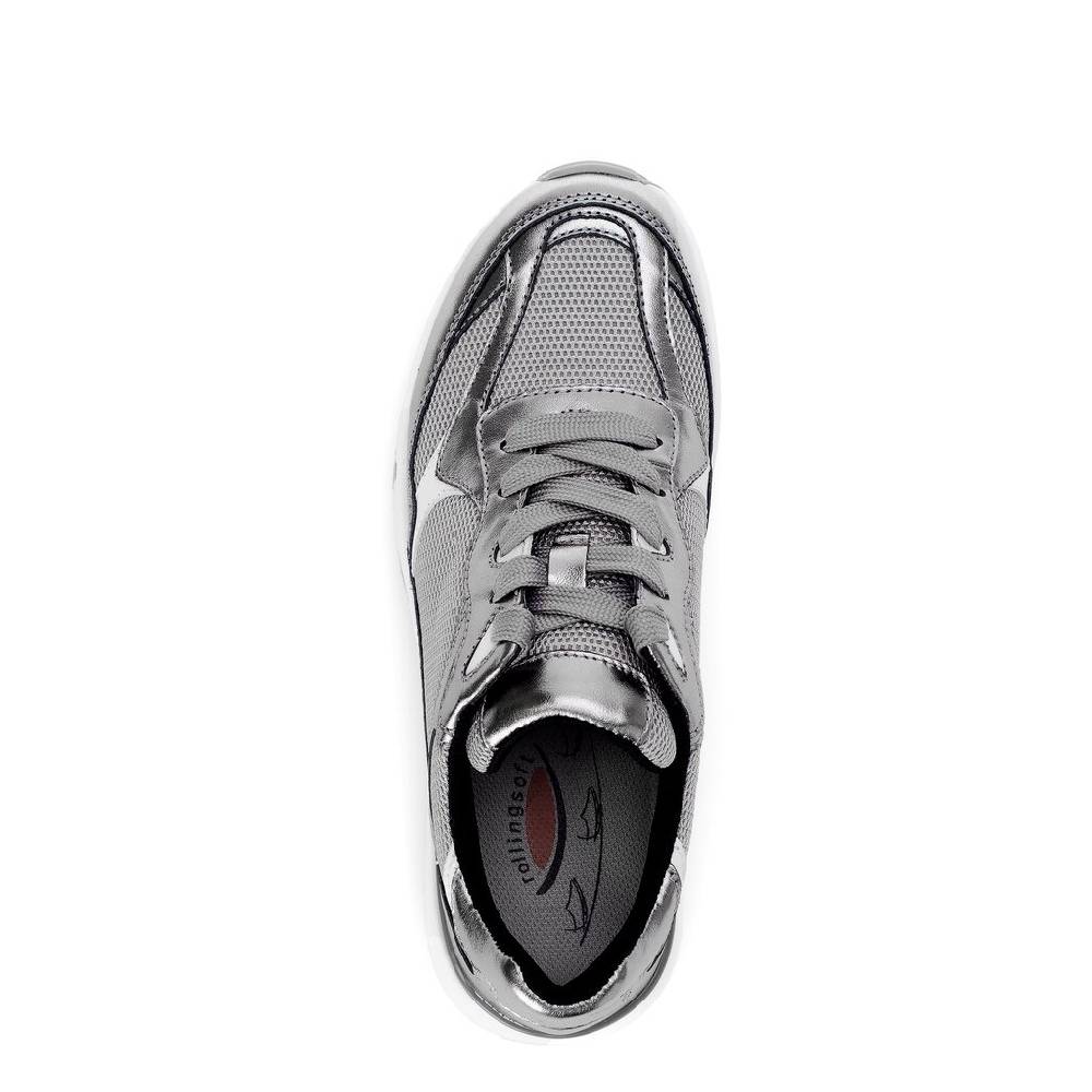 Pius Gabor Sneaker Low Silber