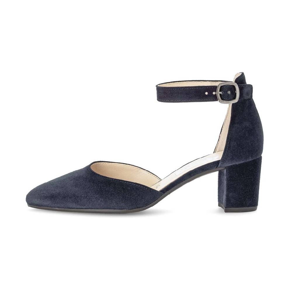 Pius Gabor Spangenpumps blau