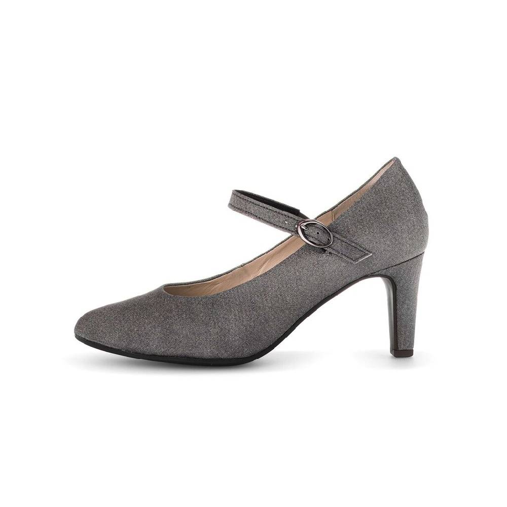 Pius Gabor Spangenpumps grau