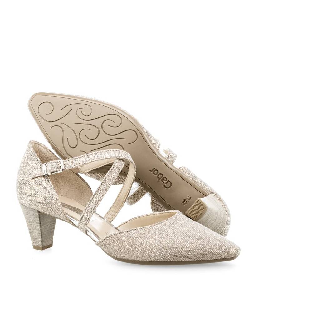 Pius Gabor Spangenpumps Rosa