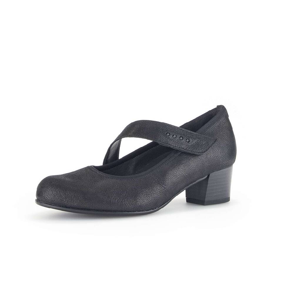 Pius Gabor Spangenpumps Schwarz