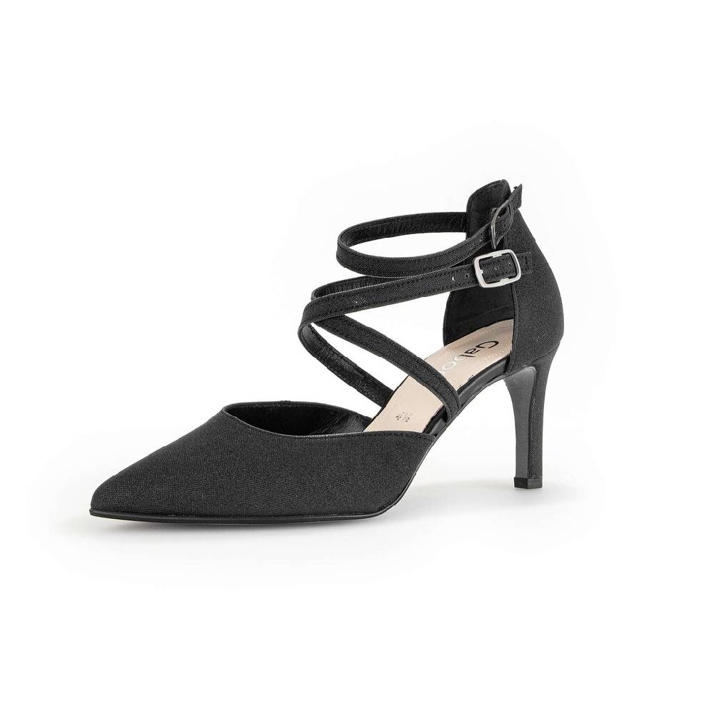 Pius Gabor Spangenpumps Schwarz