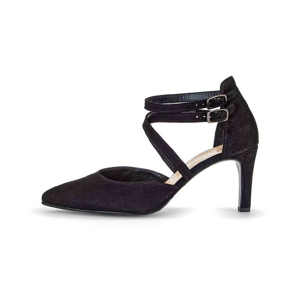 Pius Gabor Spangenpumps schwarz